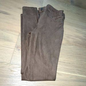 Artisan NY polyester snake print jeans size 2 good condition